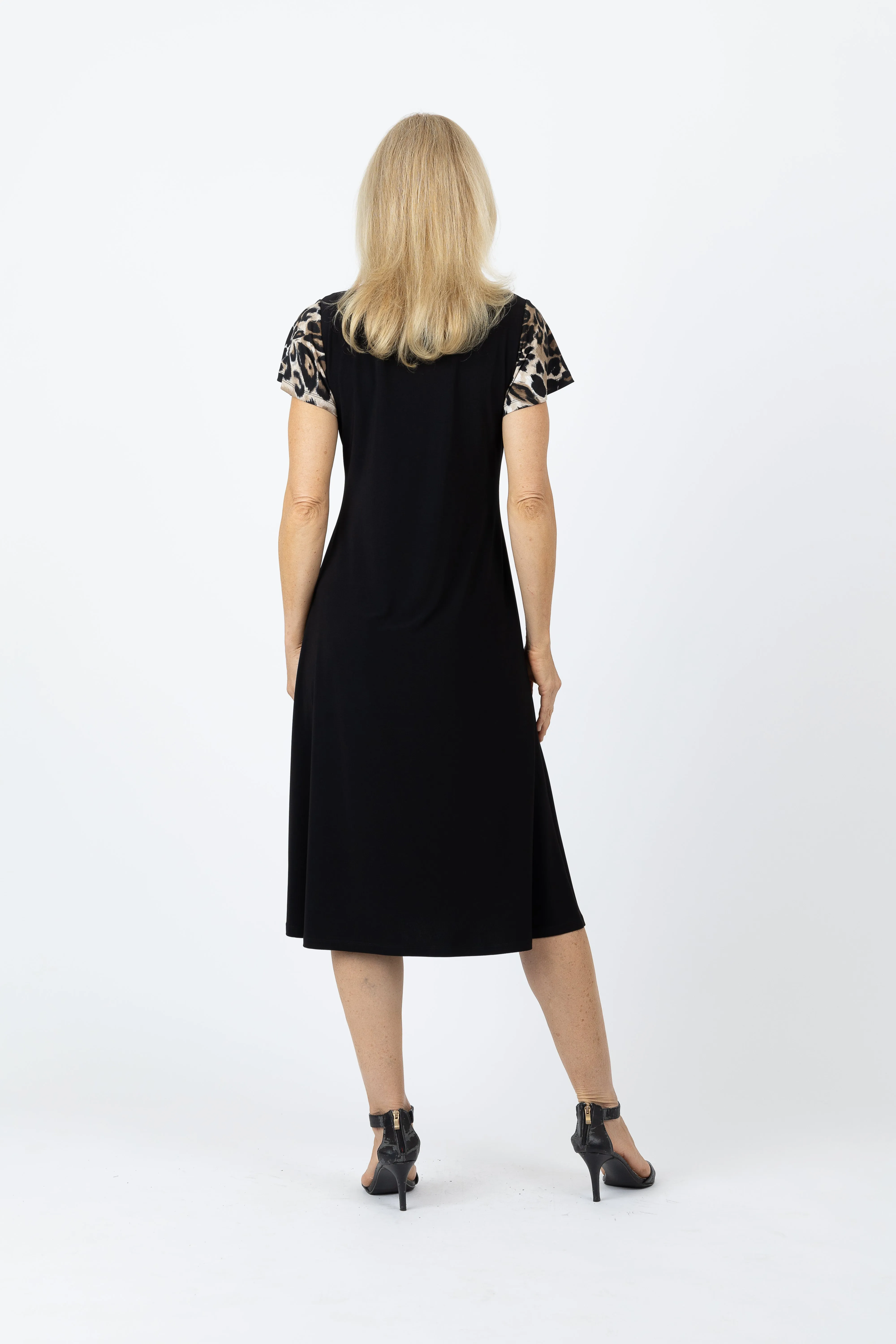 5338 Two Way Dress - Animal Coat