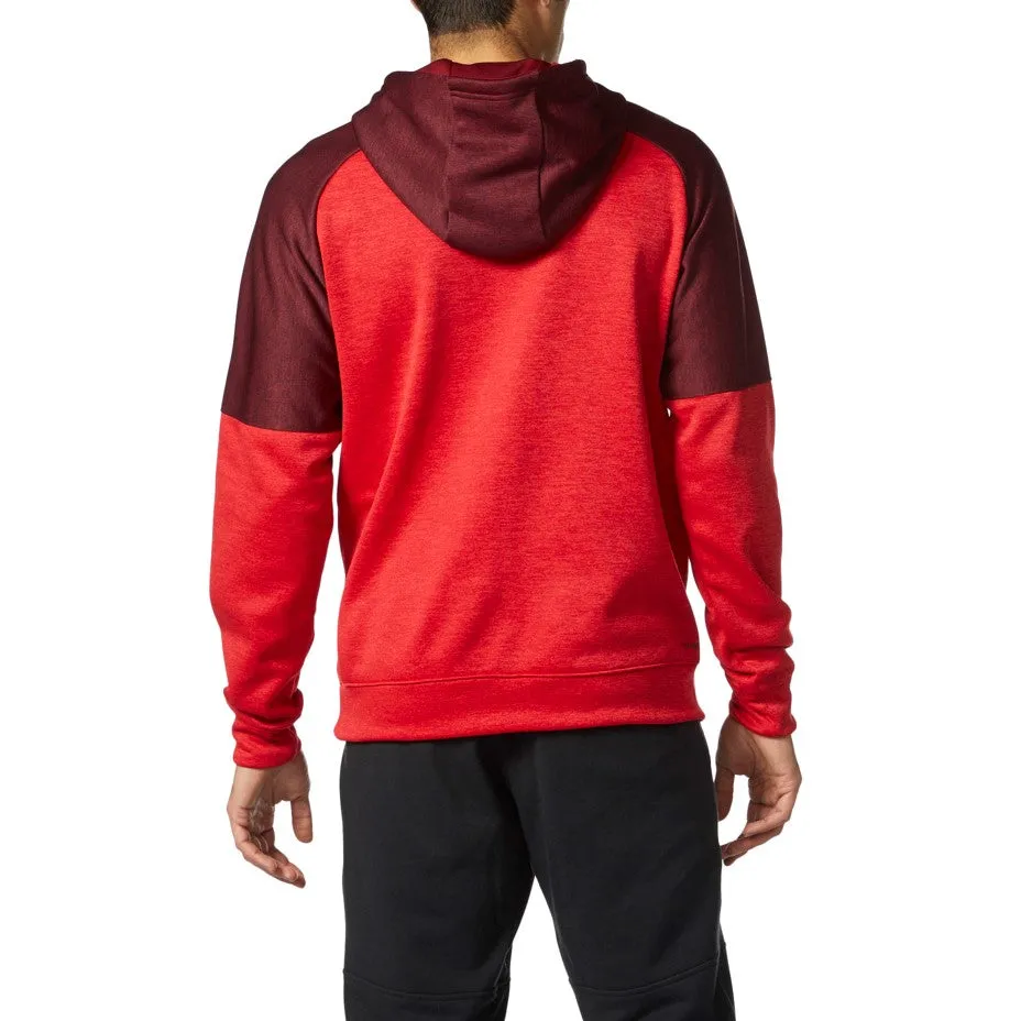Adidas Athletics Men IT FLC Box Logo FL Coll Burgundy Mel/Power Red