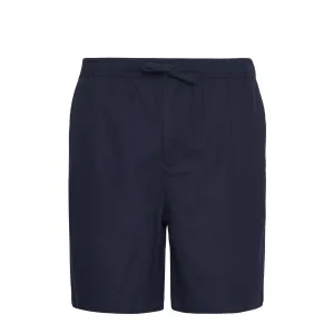 Barbour Cotton Linen Relaxed Short Navy