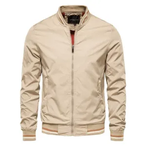 Breezy Vibes Men’s Zip-Up Jacket