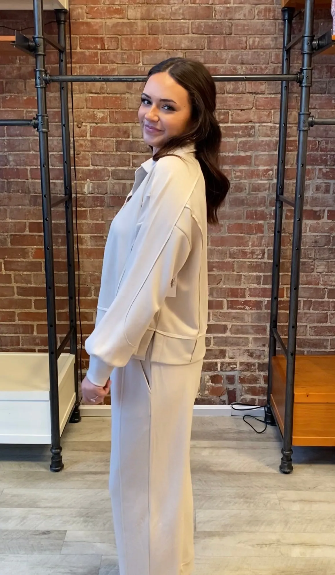 Buttery Soft Sweatshirt | Ecru