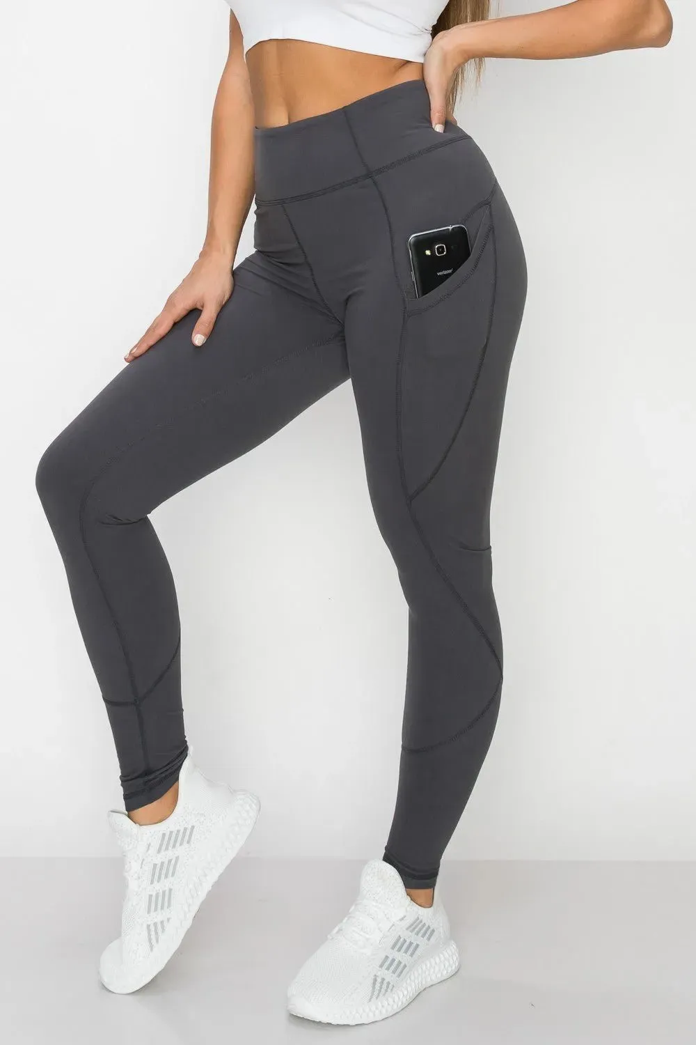 Buttery Soft Yoga Pants with Side Pockets