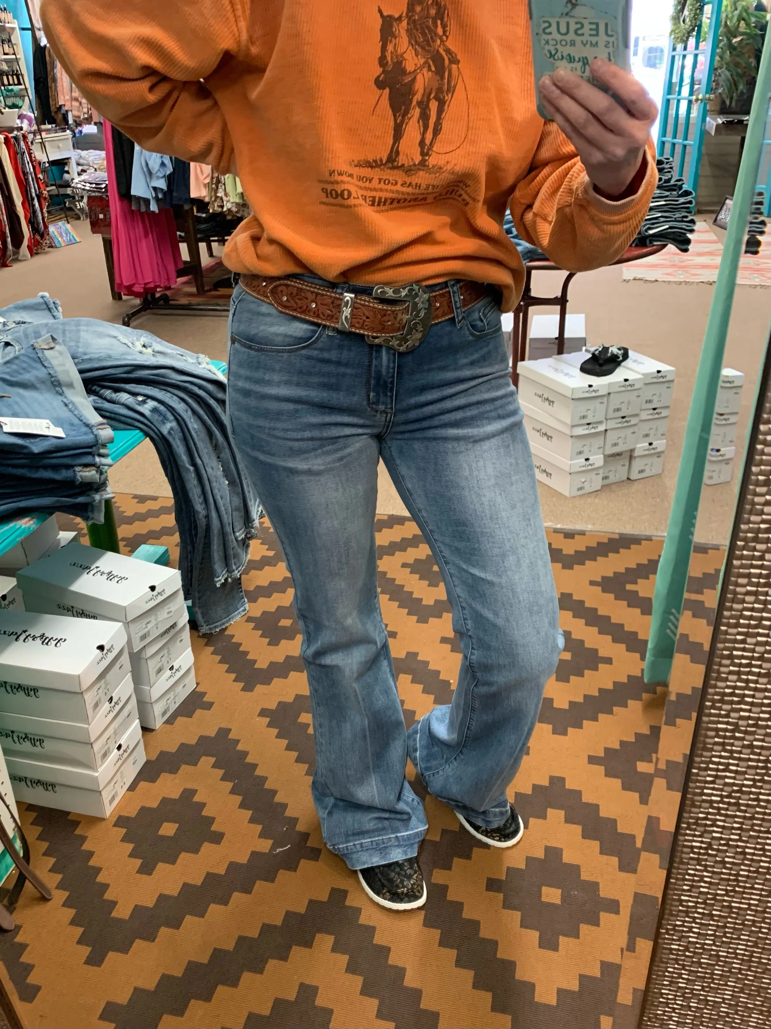 CC Carissa Classic western trouser jeans