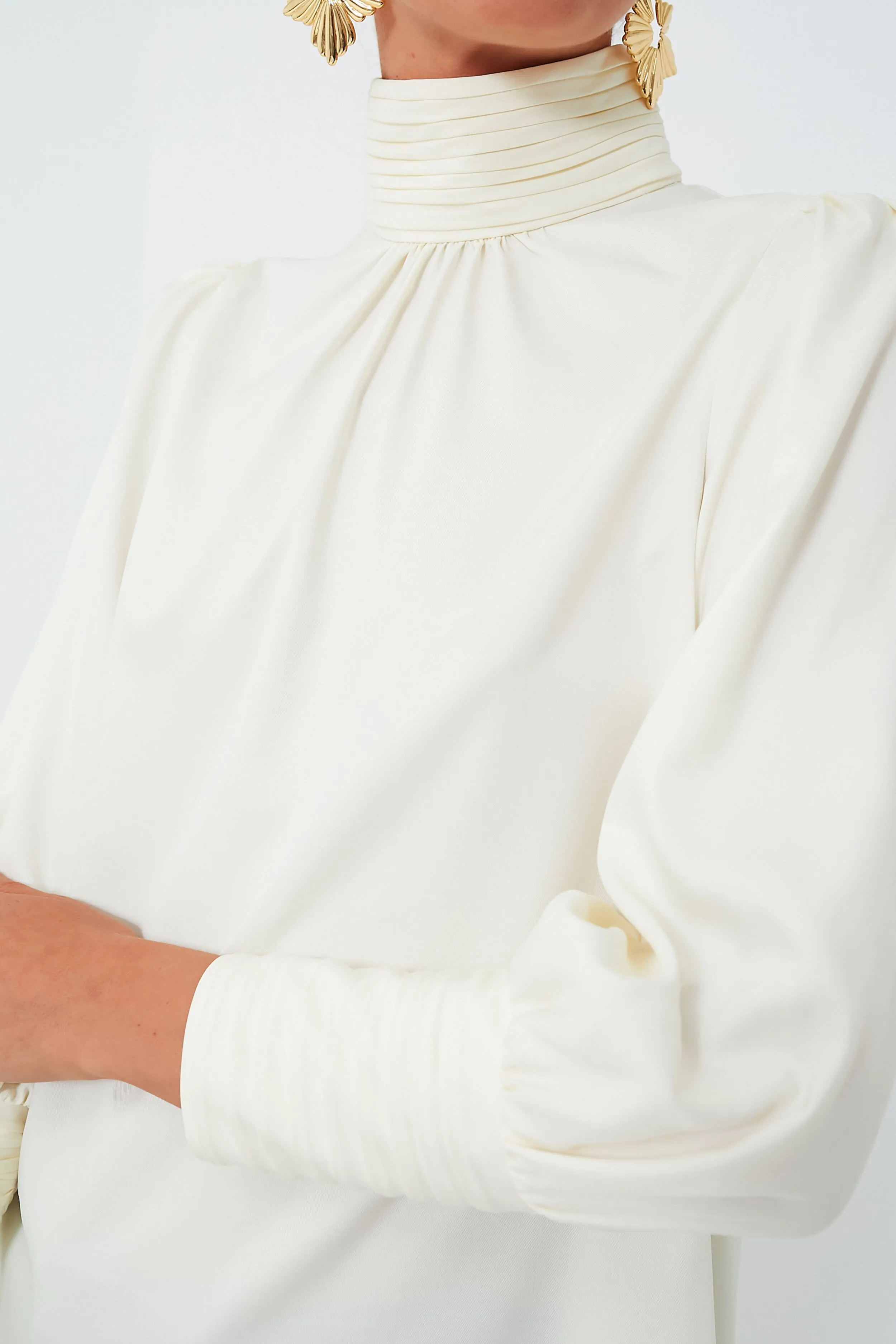 Cream Faven Blouse