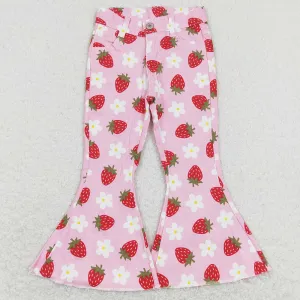 Cute Baby Girls Pants Jeans Bell Pants P0396