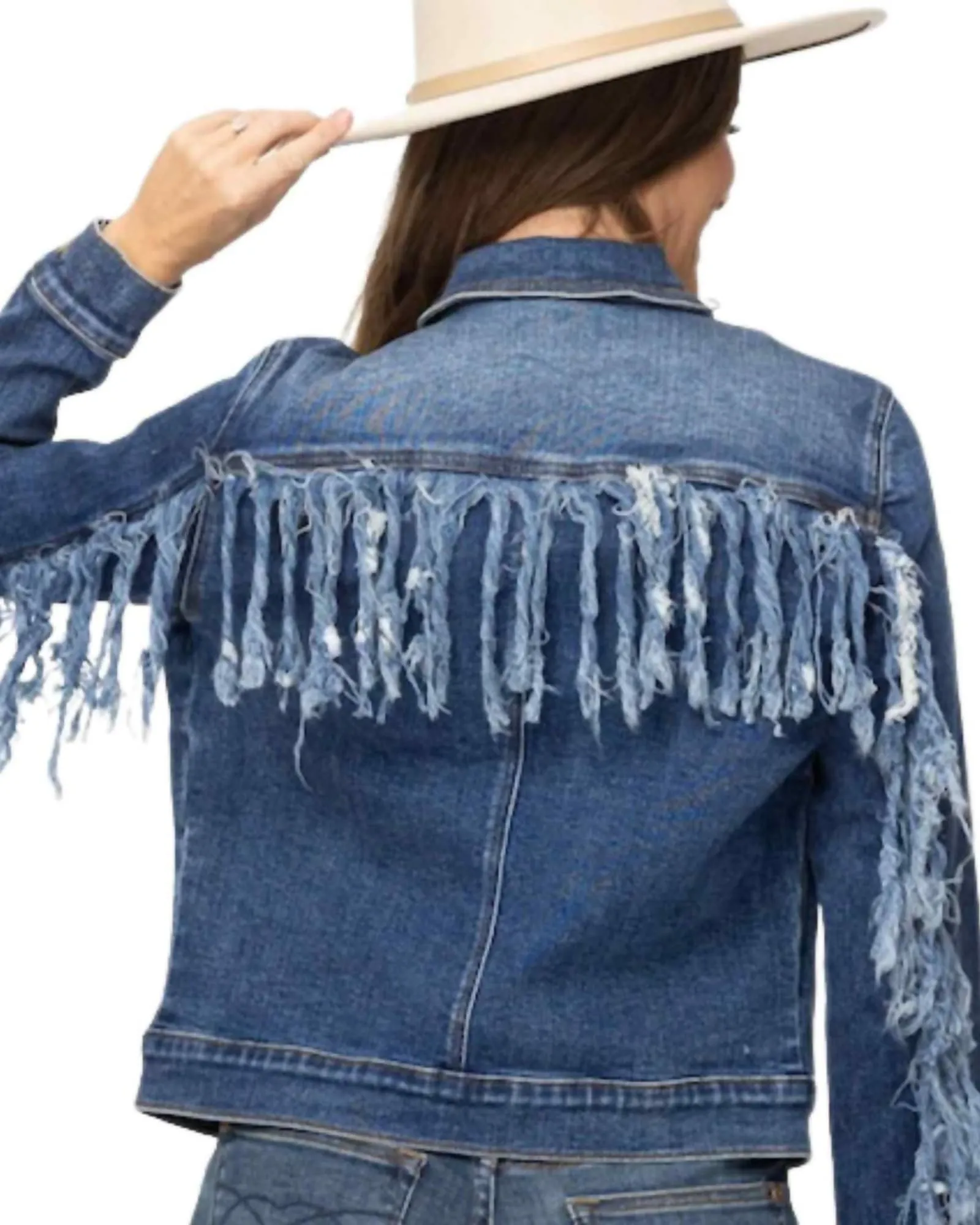 Denim Jacket in Dark Blue | Dark Blue