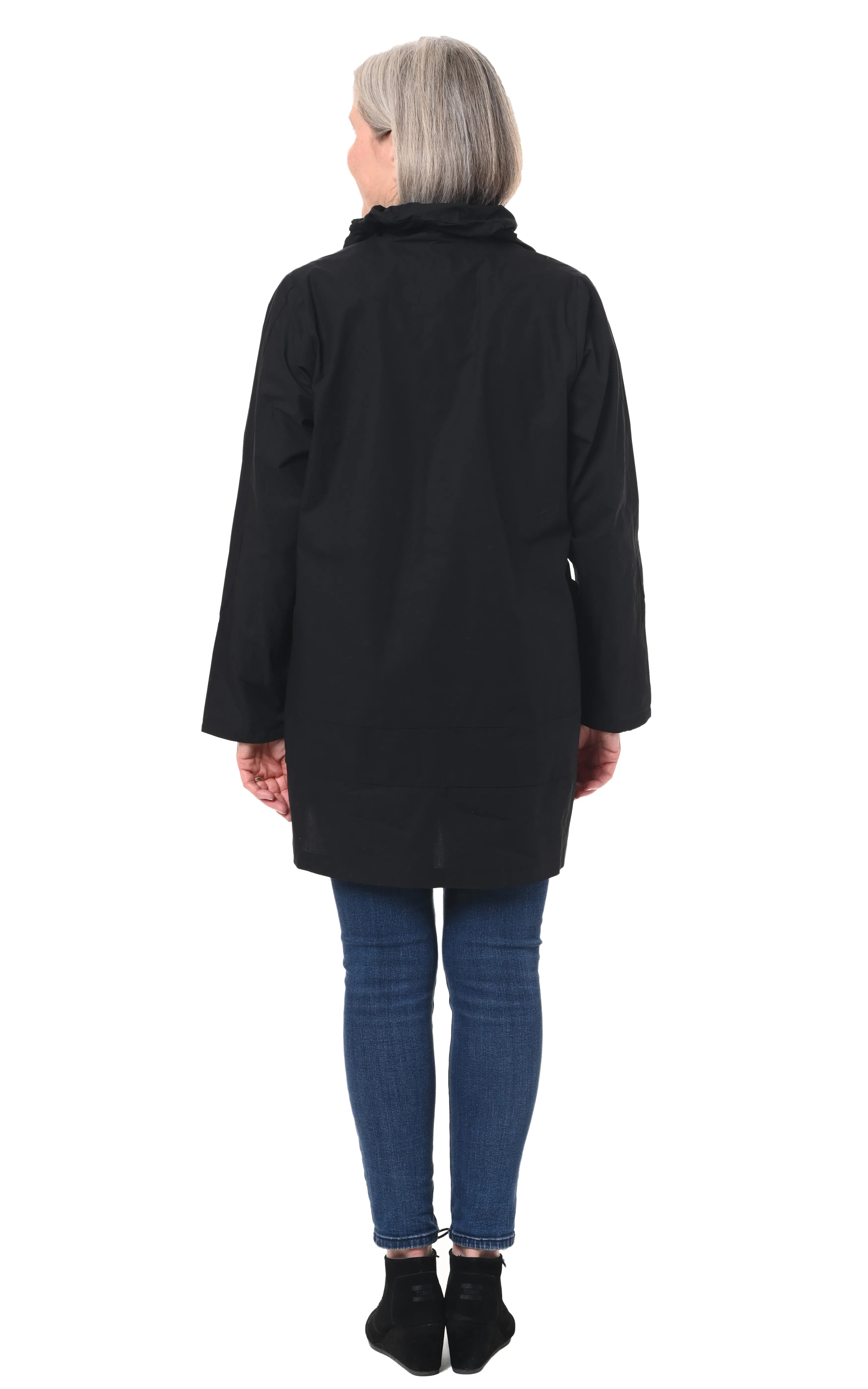 Dorian Womens Blouse in Black