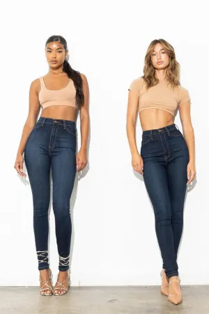Ella High Waisted Classic Skinny Jeans