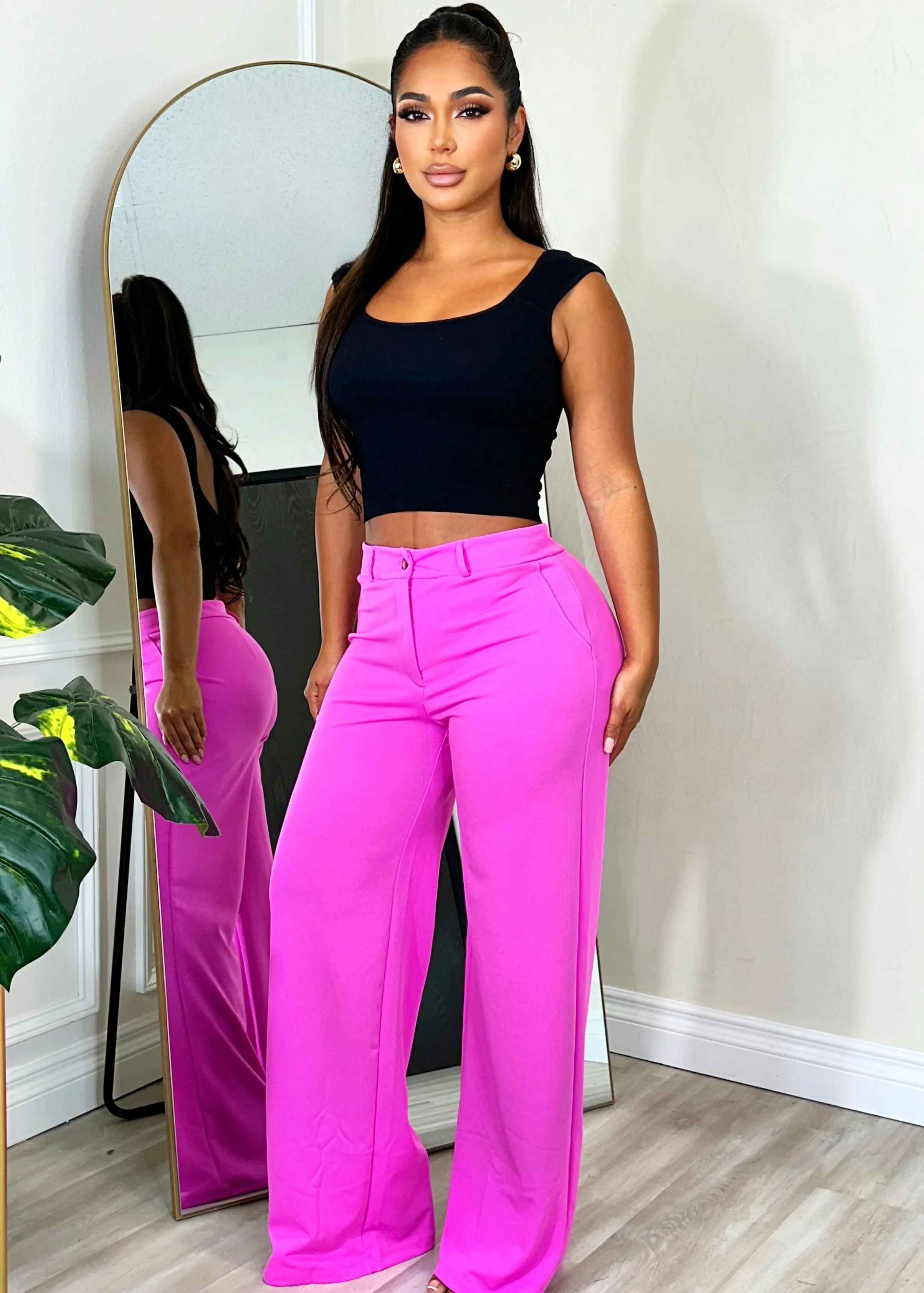 Everything You Need Pants Pink