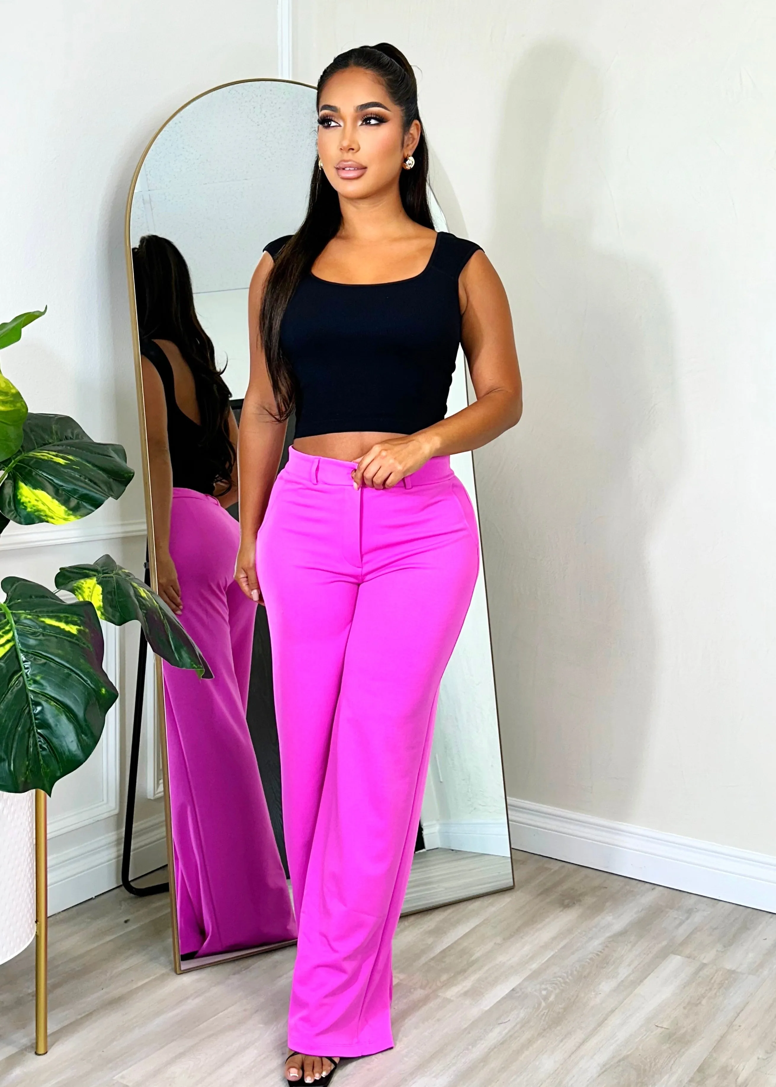 Everything You Need Pants Pink