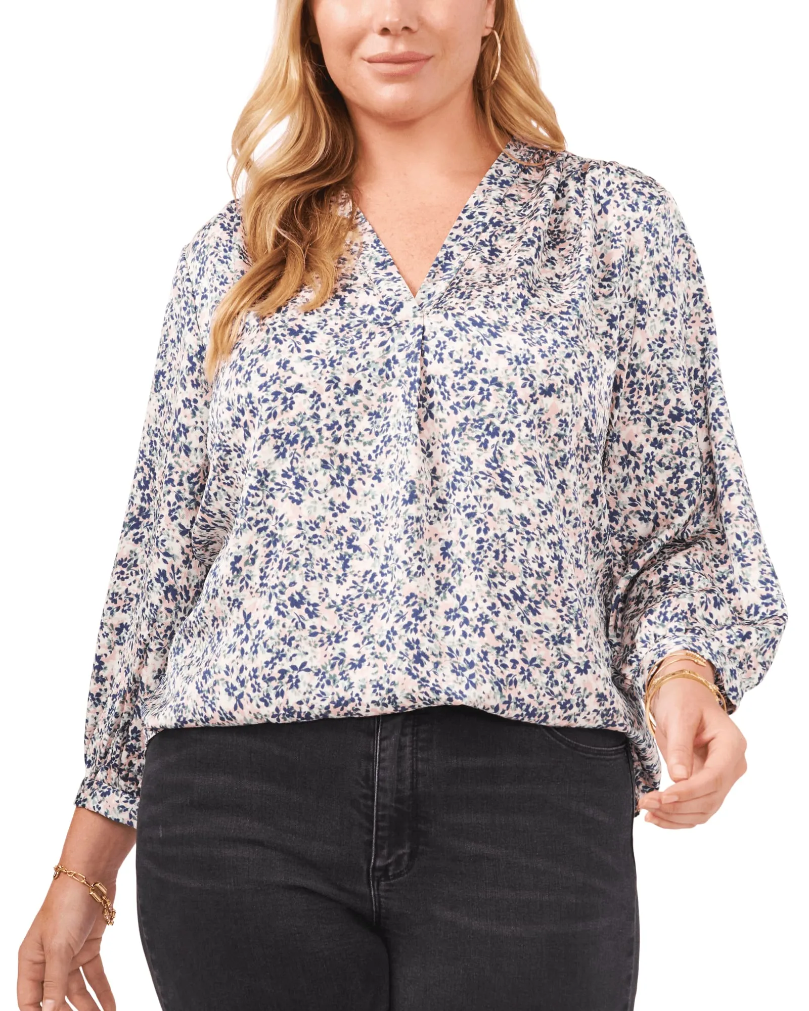 Genesis Three Quarter Sleeve Blouse | FRESH PINK