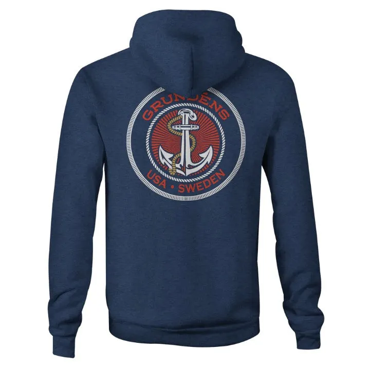 GrundÃ©ns Men's Displacement DWR Graphic Hoodie