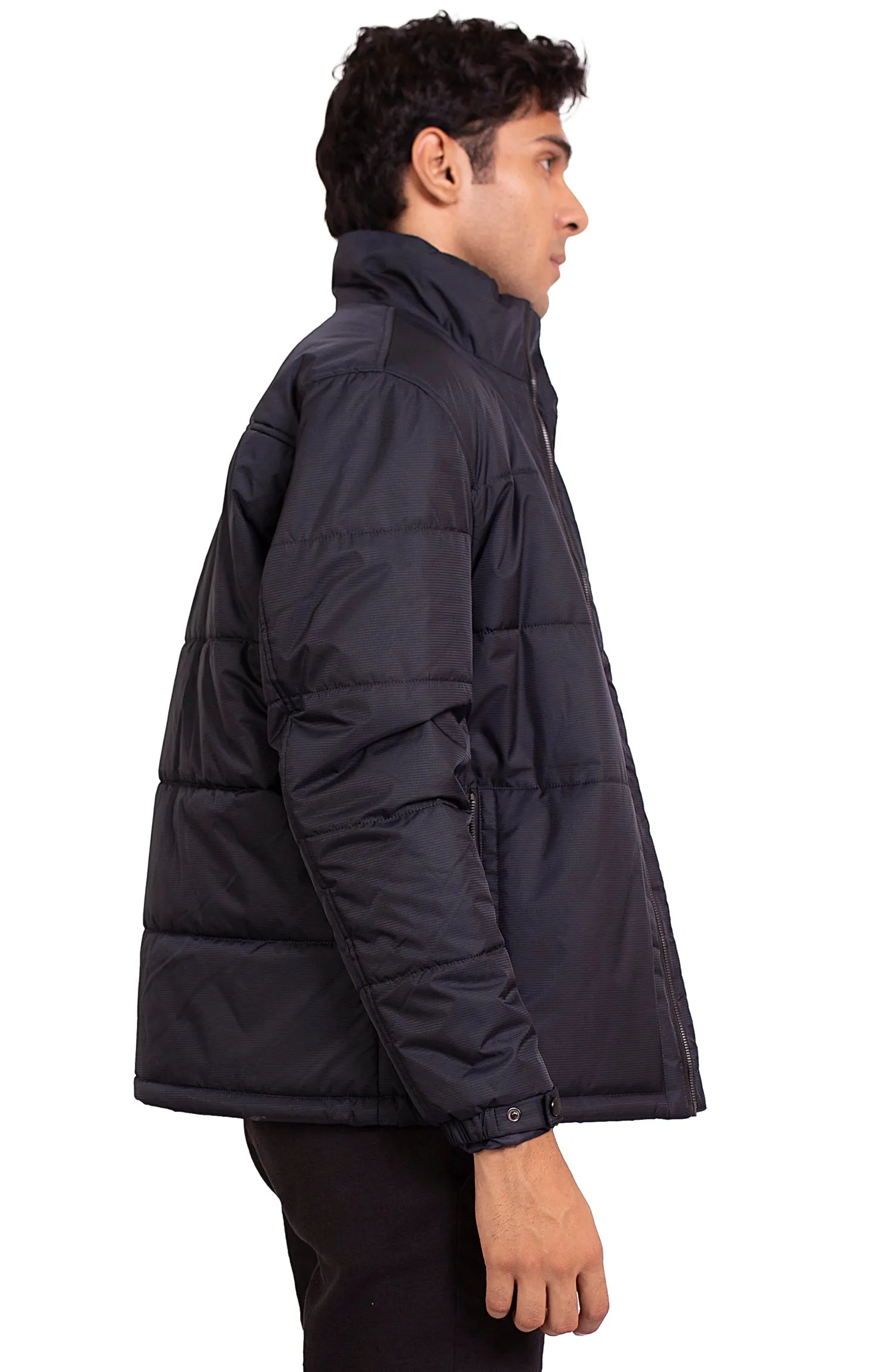 Hidden Hood Quilted Jacket