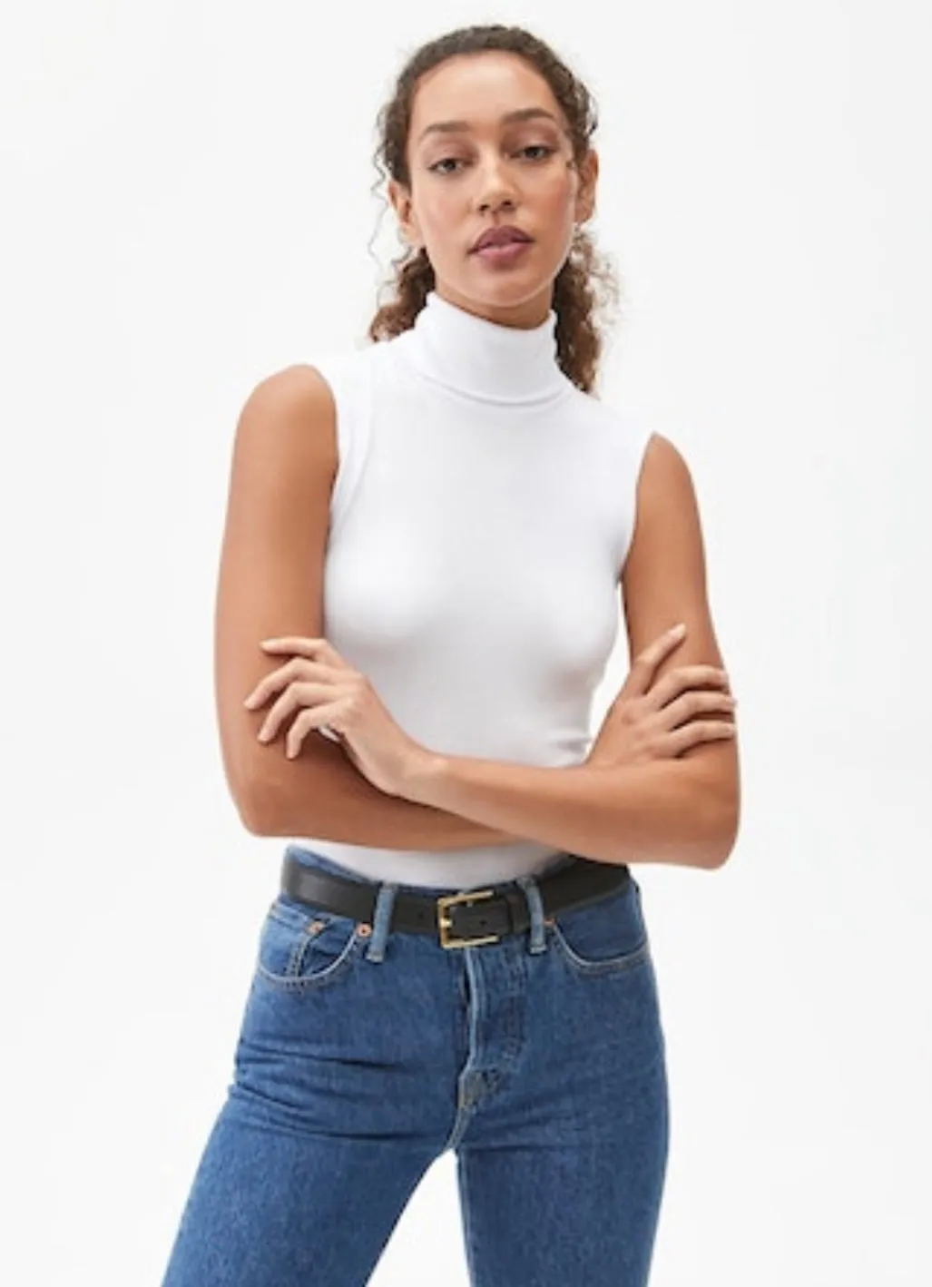 Hillary Turtleneck Shell