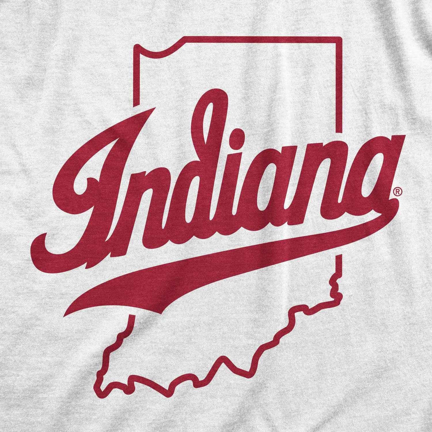 Indiana Script Ash White IU Hoodie