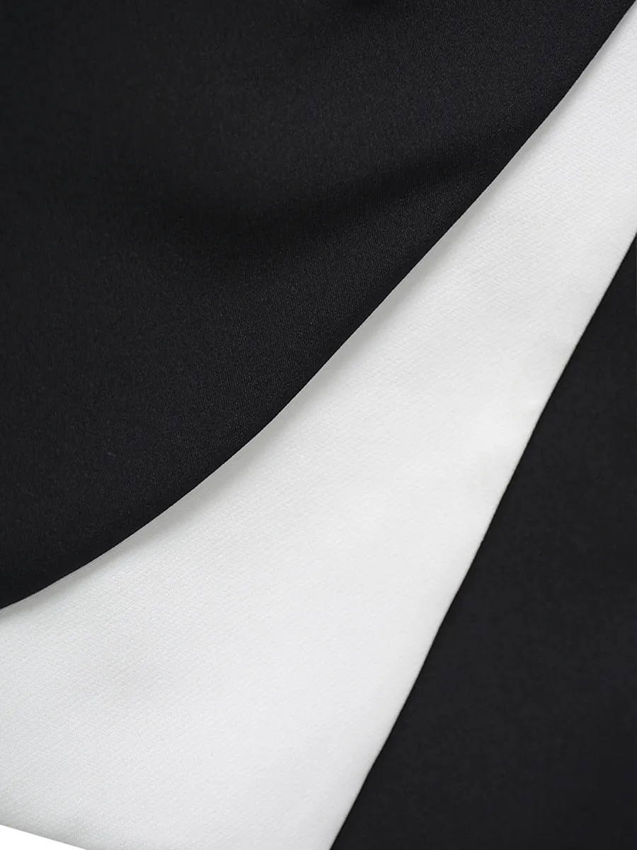 Irregular Long Sleeve Blazer Coat