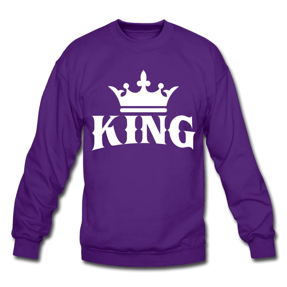 King w/ Crown Crewneck Sweatshirt (Style 2)