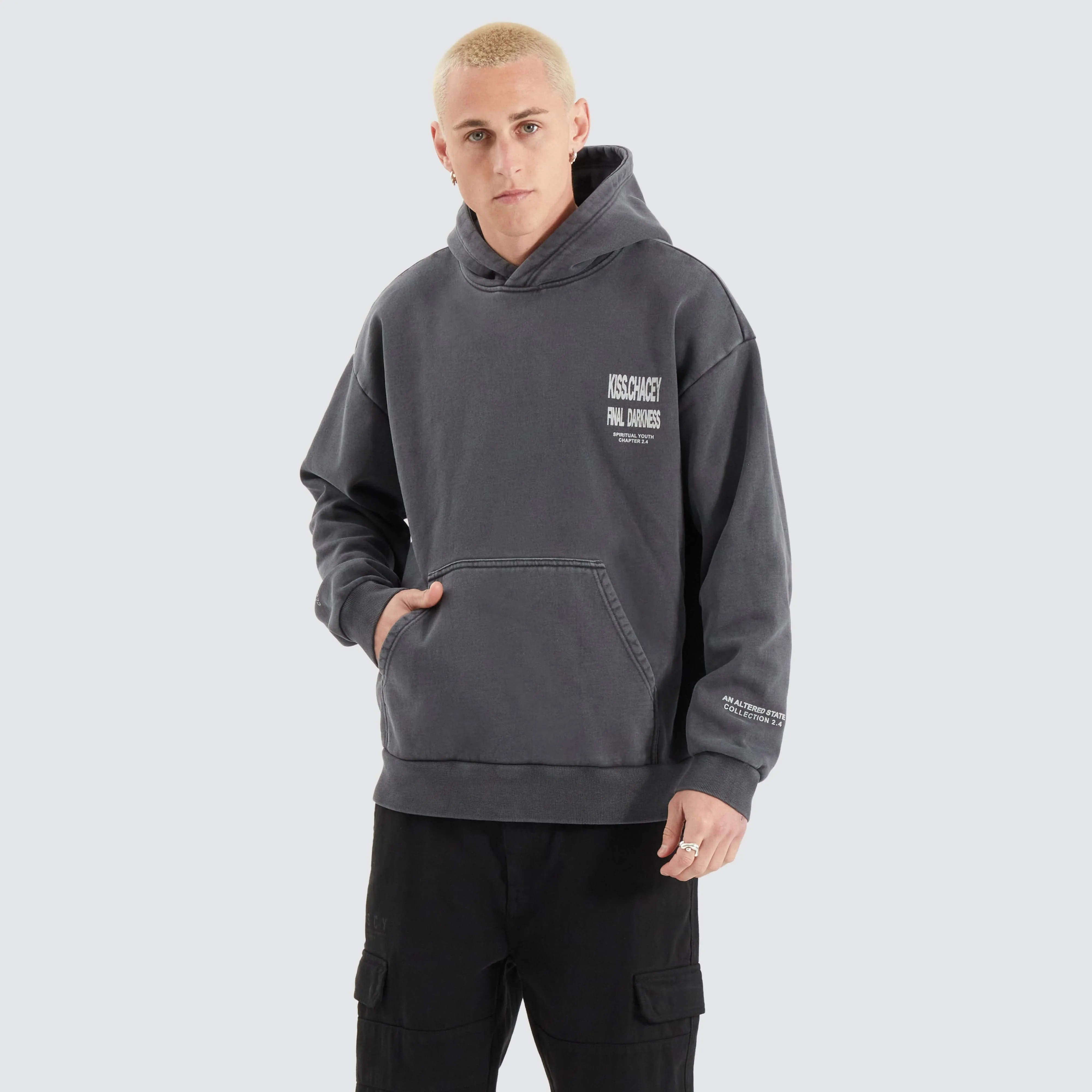 Last Frontier Heavy Relaxed Hoodie Pigment Asphalt