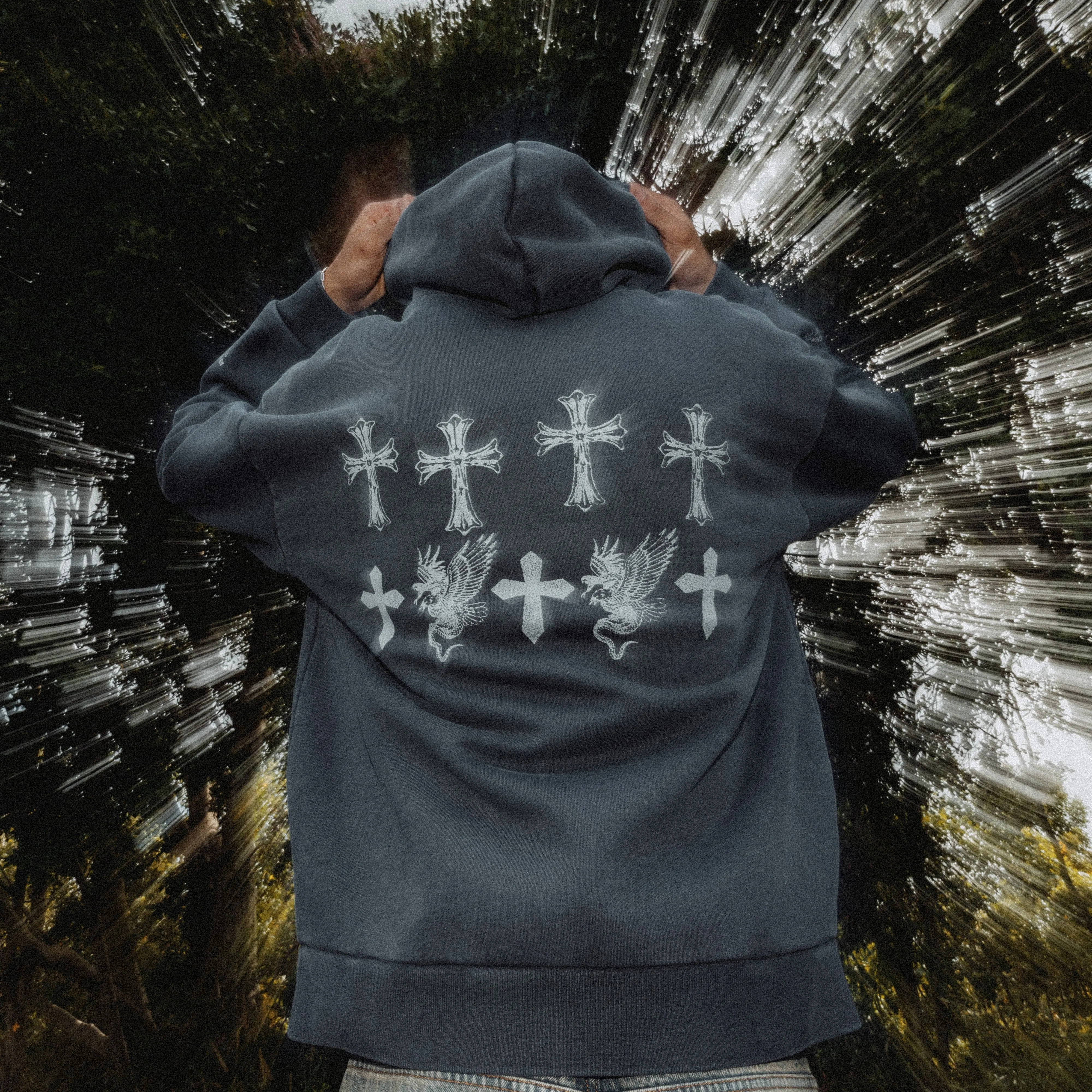 Last Frontier Heavy Relaxed Hoodie Pigment Asphalt