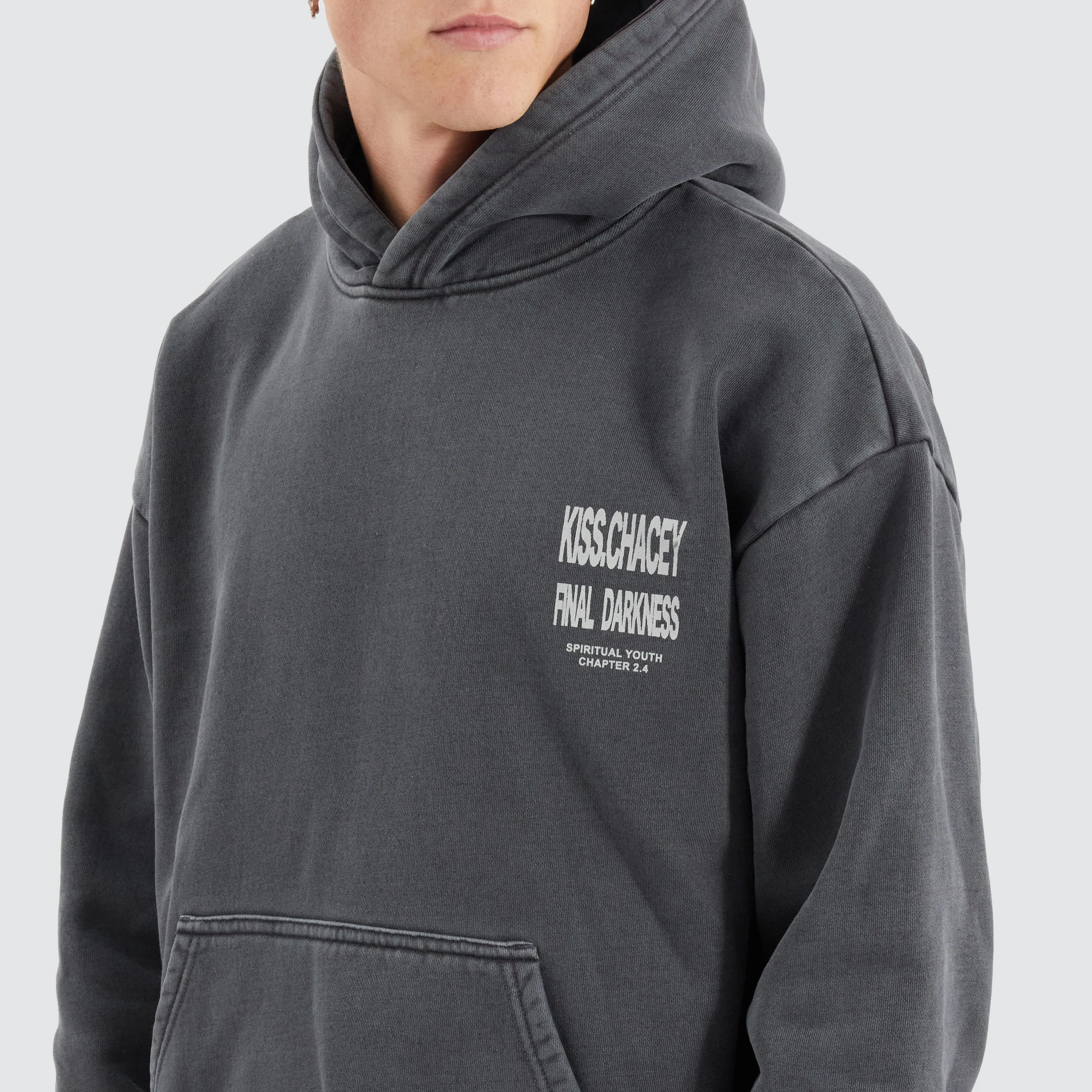 Last Frontier Heavy Relaxed Hoodie Pigment Asphalt
