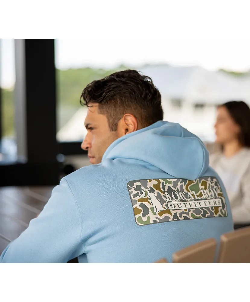 Local Boy - Localflage Bluff Plate Cotton Hoodie