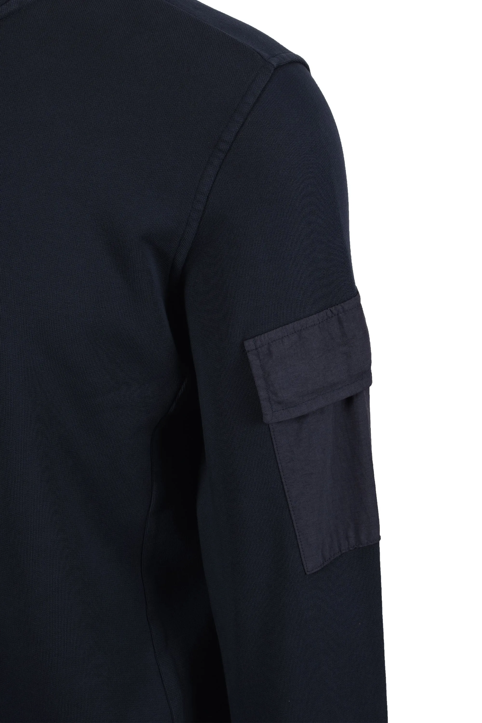 Ma.strum Half Zip Logo Sweat Ink Navy