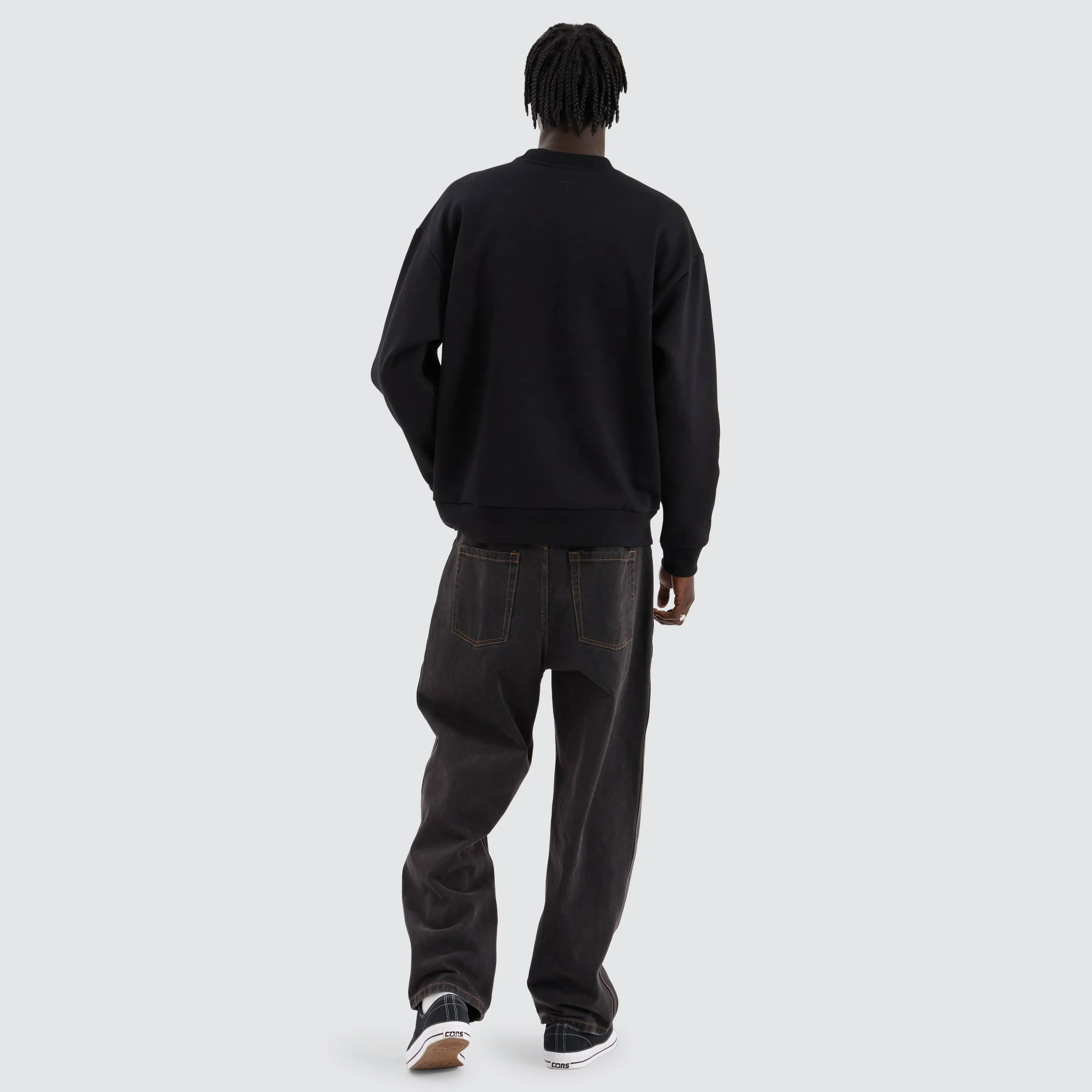 Medora Relaxed Sweater Jet Black
