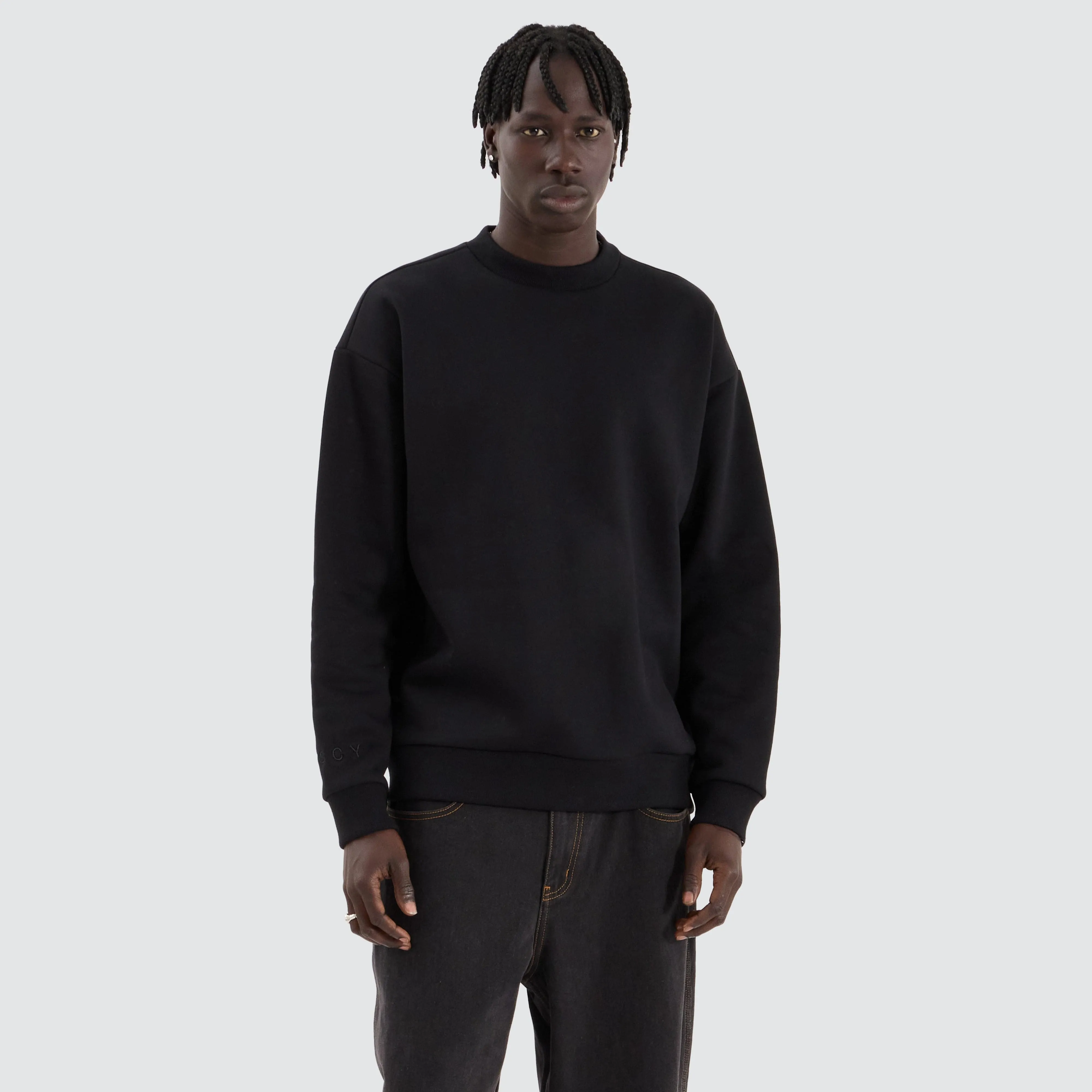 Medora Relaxed Sweater Jet Black