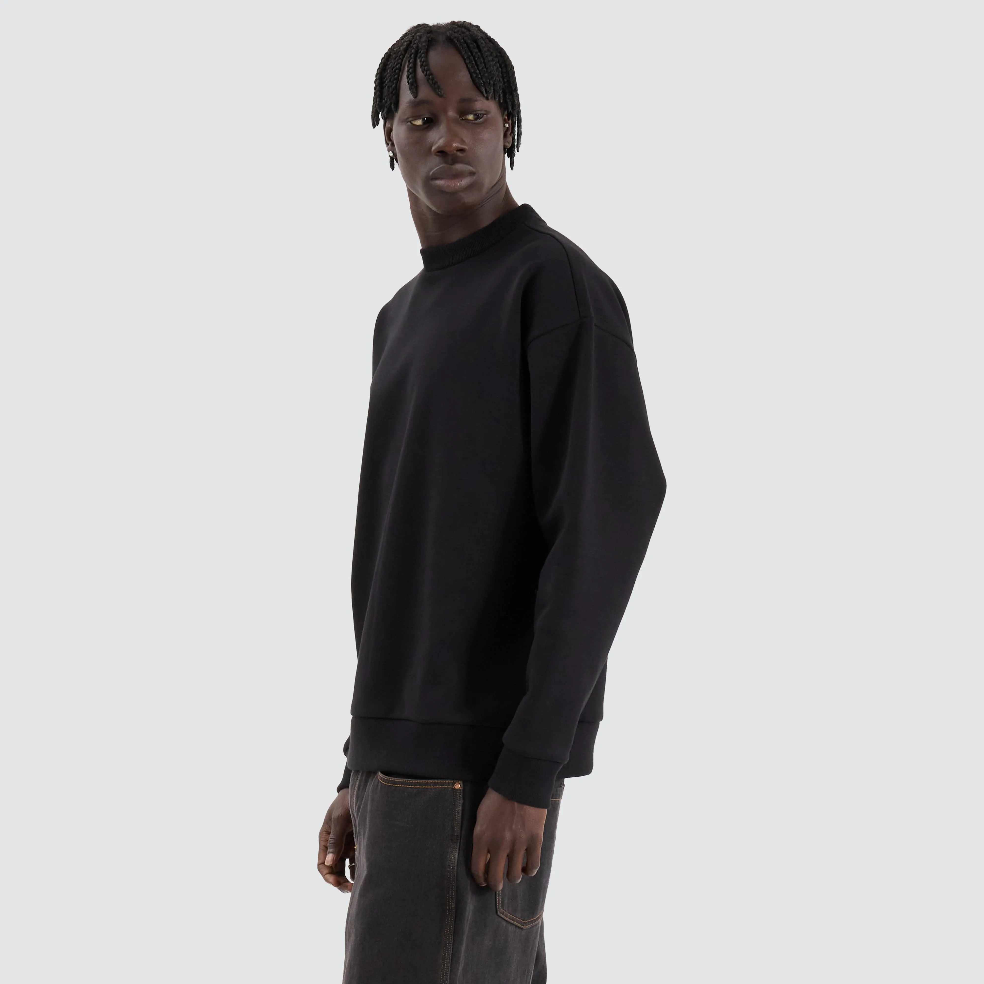 Medora Relaxed Sweater Jet Black