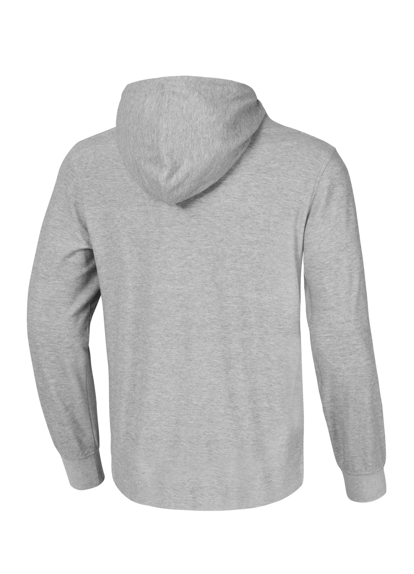Men's Hoodie Pique Rockey - Gray Melange