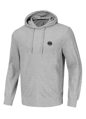 Men's Hoodie Pique Rockey - Gray Melange