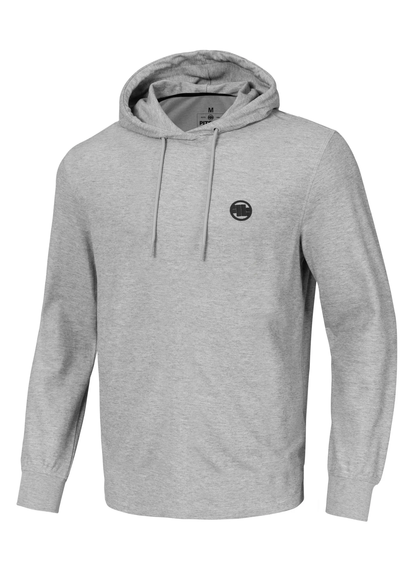 Men's Hoodie Pique Rockey - Gray Melange