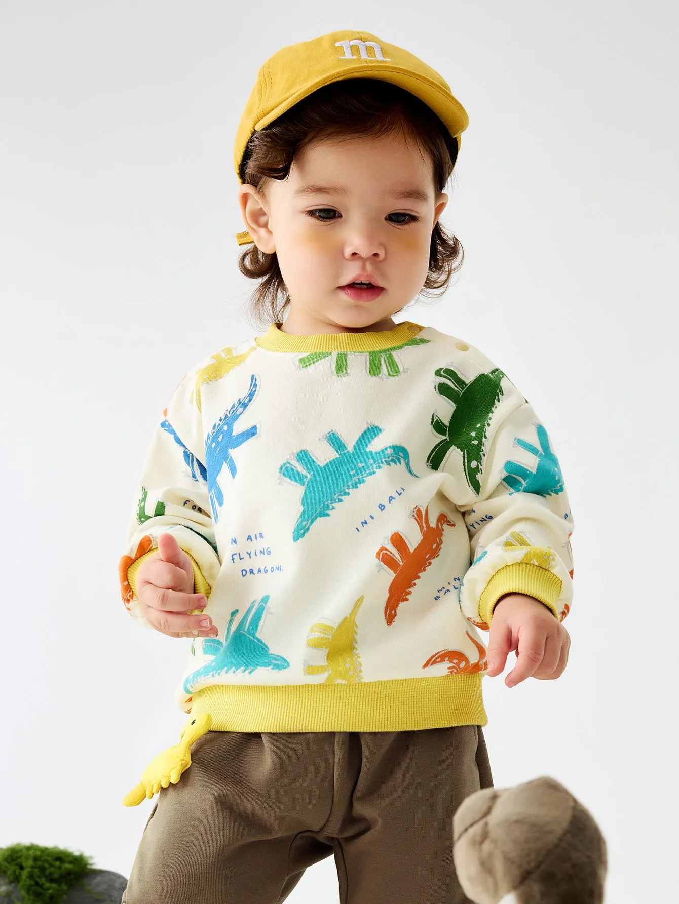 minibala Baby Unisex Soft and comfortable long-sleeved top new arrival in spring