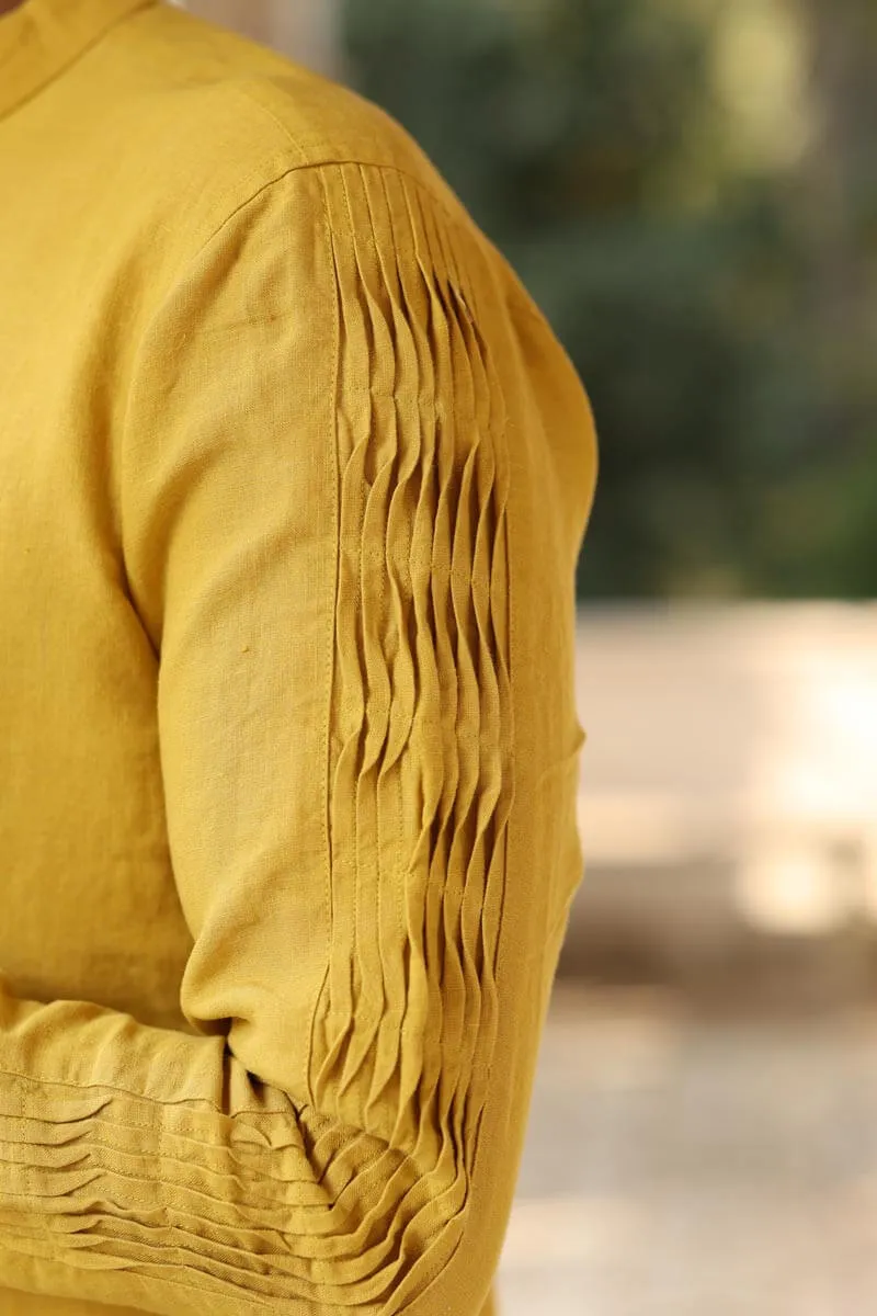 Mustard Yellow Kurta Set