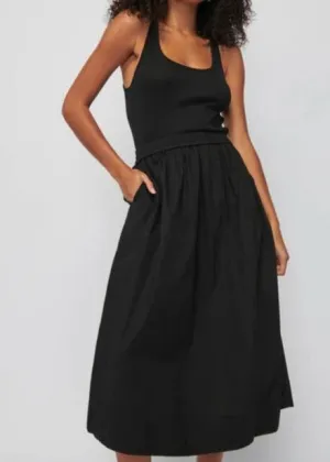 Nation LTD Sadelle Clean Combo Midi Dress