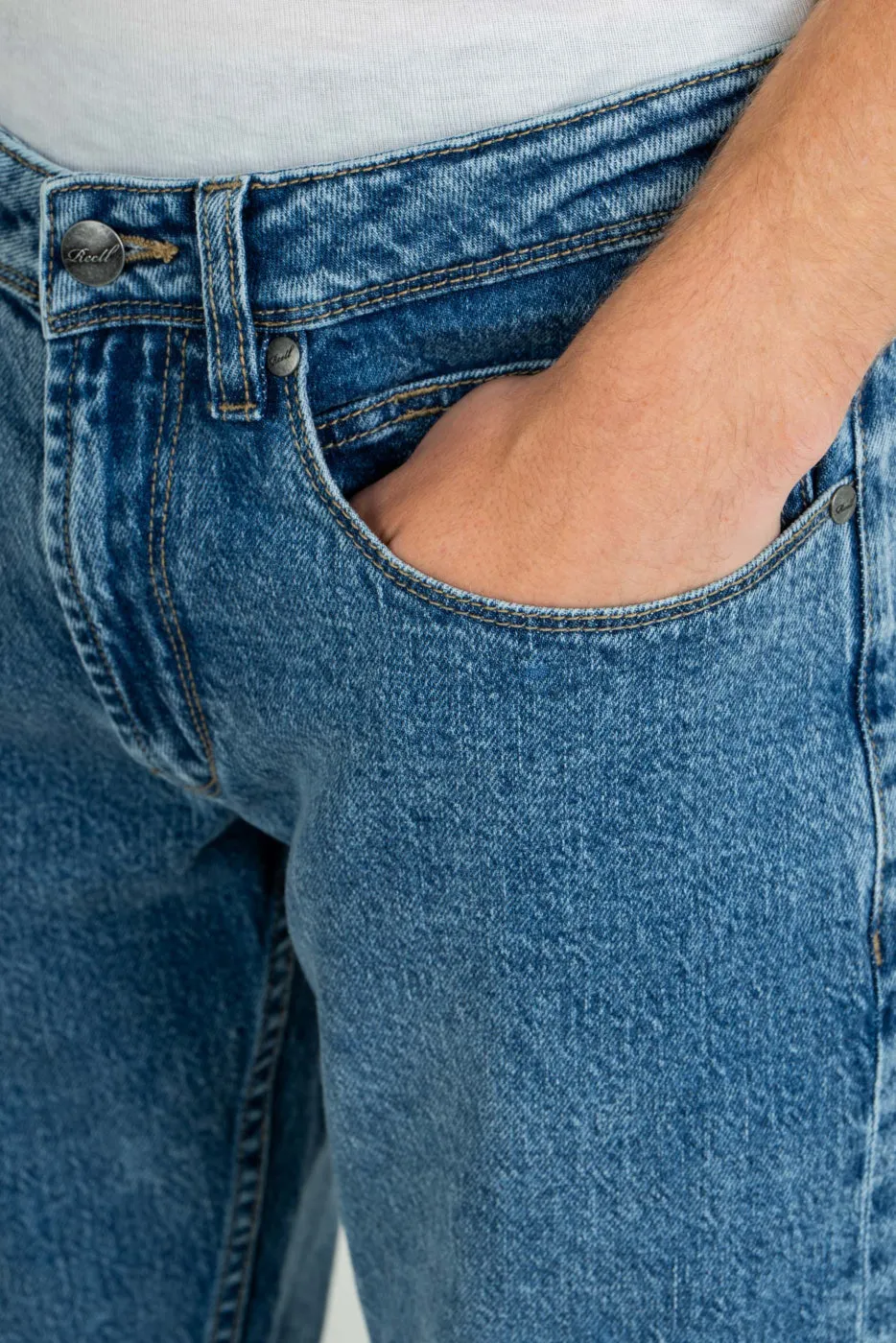 NOVA 2 Jeans Tapered Fit Classic Mid Blue