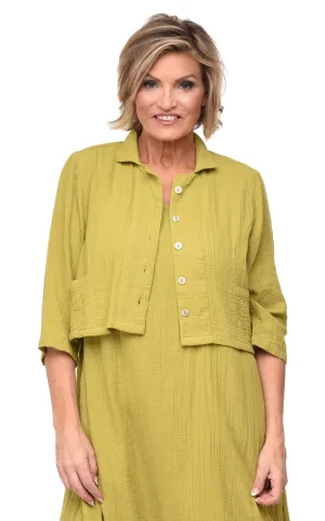 Parker Womens Jacket Top in Sweet Pea