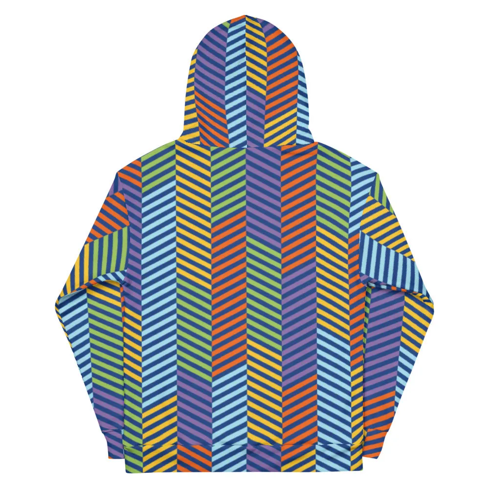 'Peacock' unisex hoodie