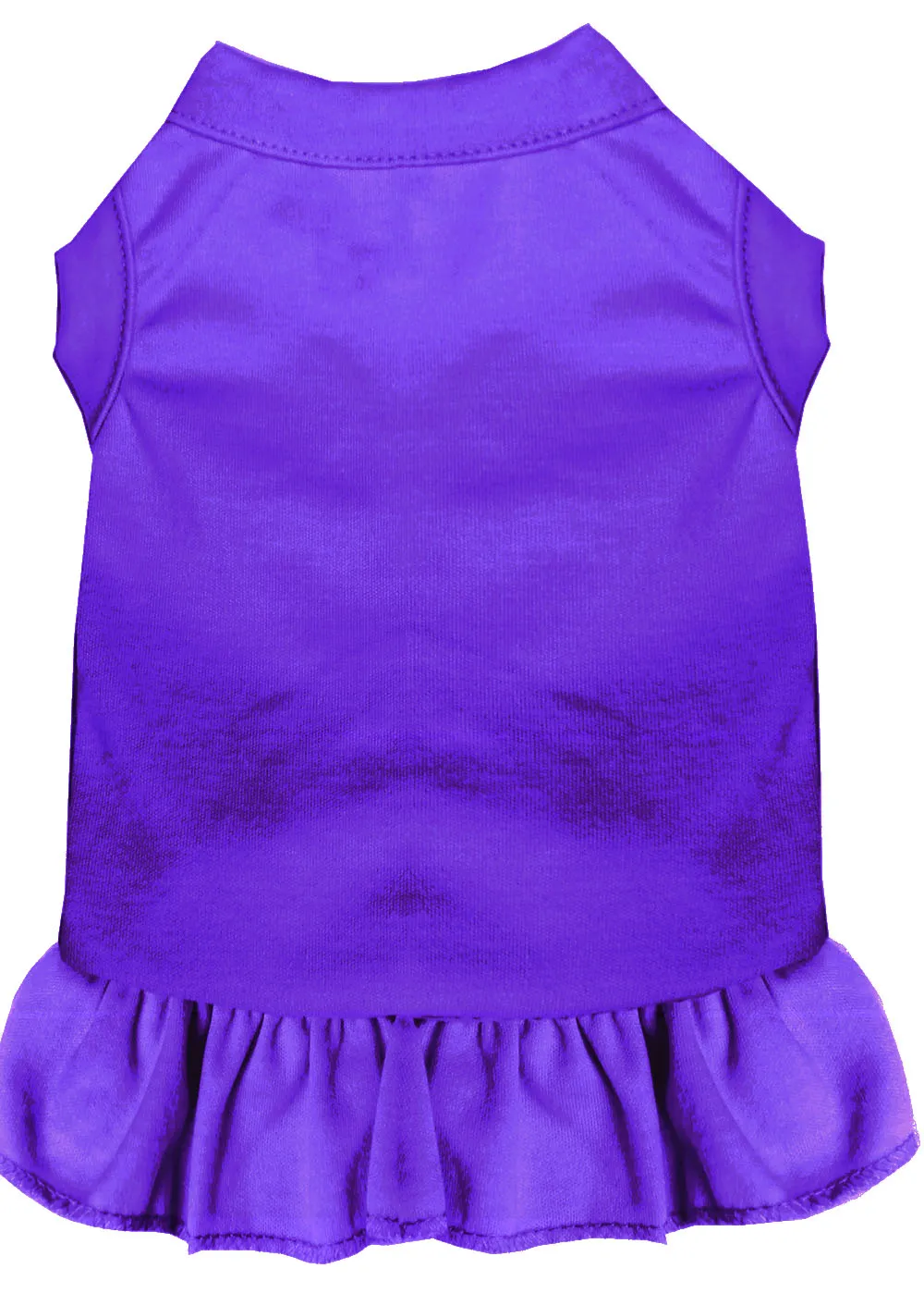 Plain Pet Dress Purple Xxl