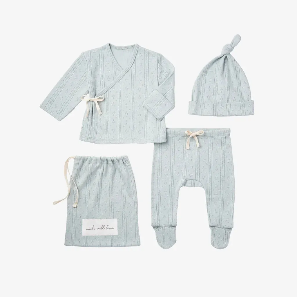 Pointelle Layette Gift Set