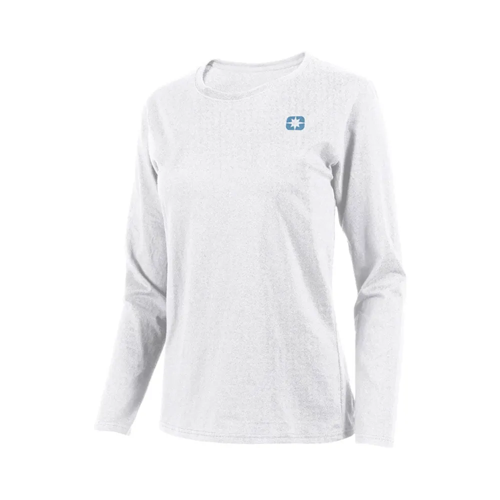 Polaris Women's Adventure Long-Sleeve T-Shirt White