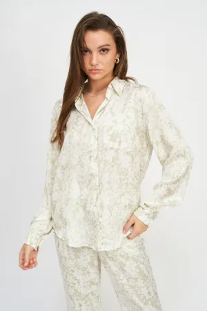 PRINTED BOYFRIEND SHIRT