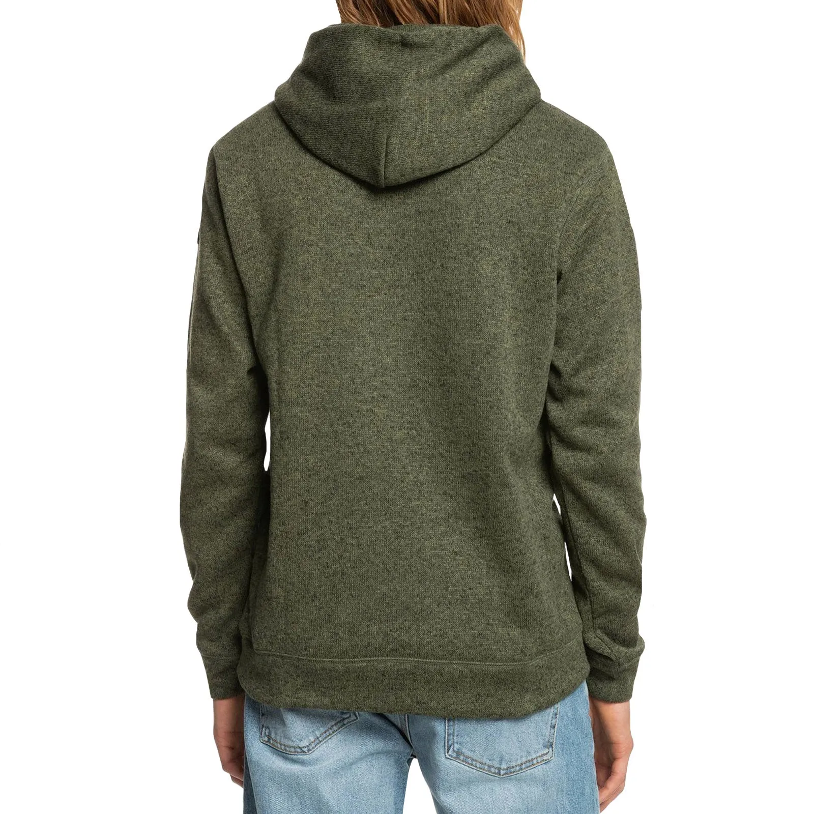 Quiksilver Mens Keller Fleece Lined Hoodie - Green