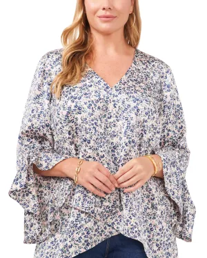 Skylar Flutter Sleeve Tunic | FRESH PINK