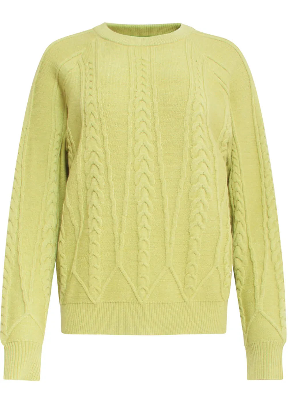 Smashed Lemon Rise and Shine Sweater Light Green
