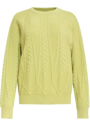 Smashed Lemon Rise and Shine Sweater Light Green