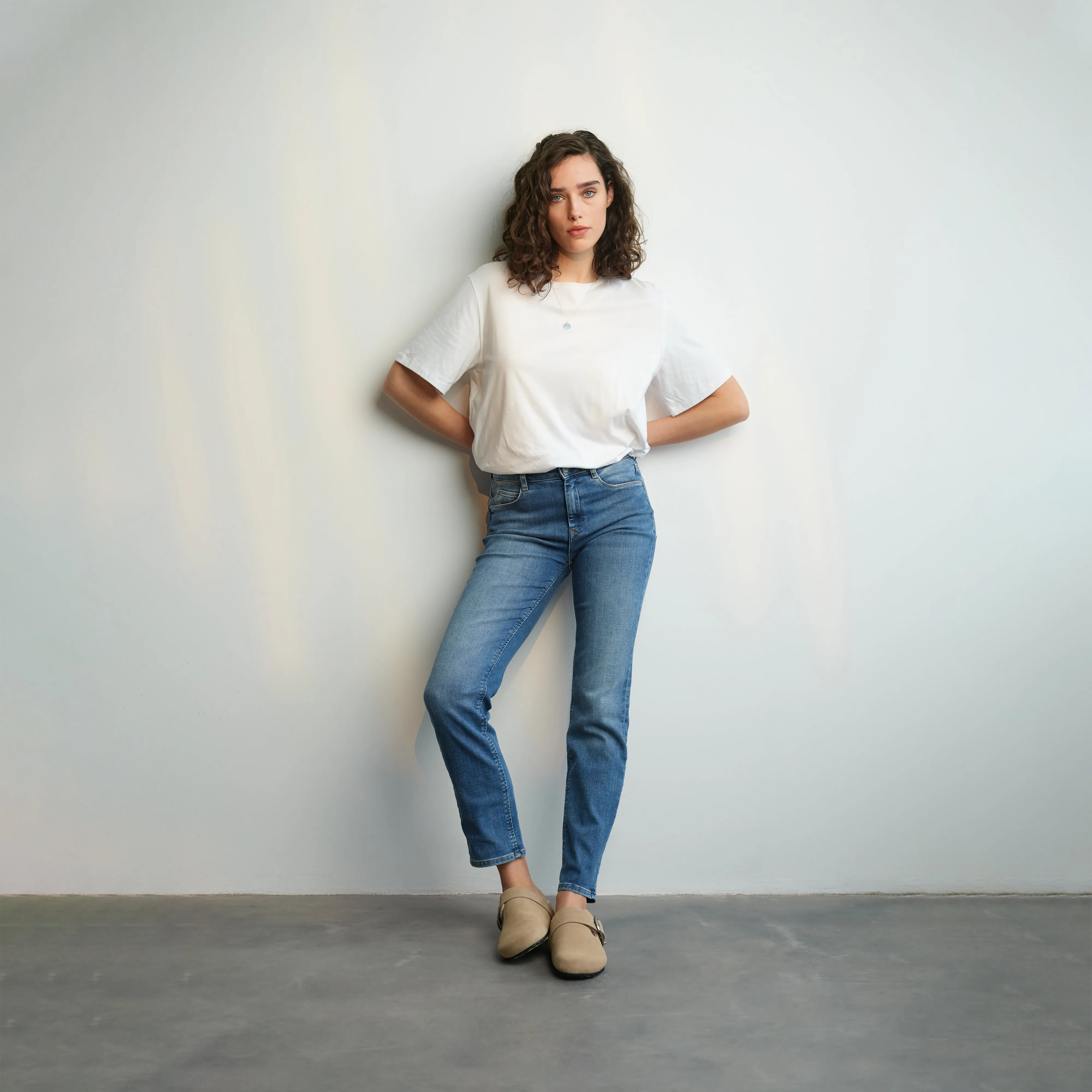 STELLAR Slim Comfortstretch - Classic - Faded Blue