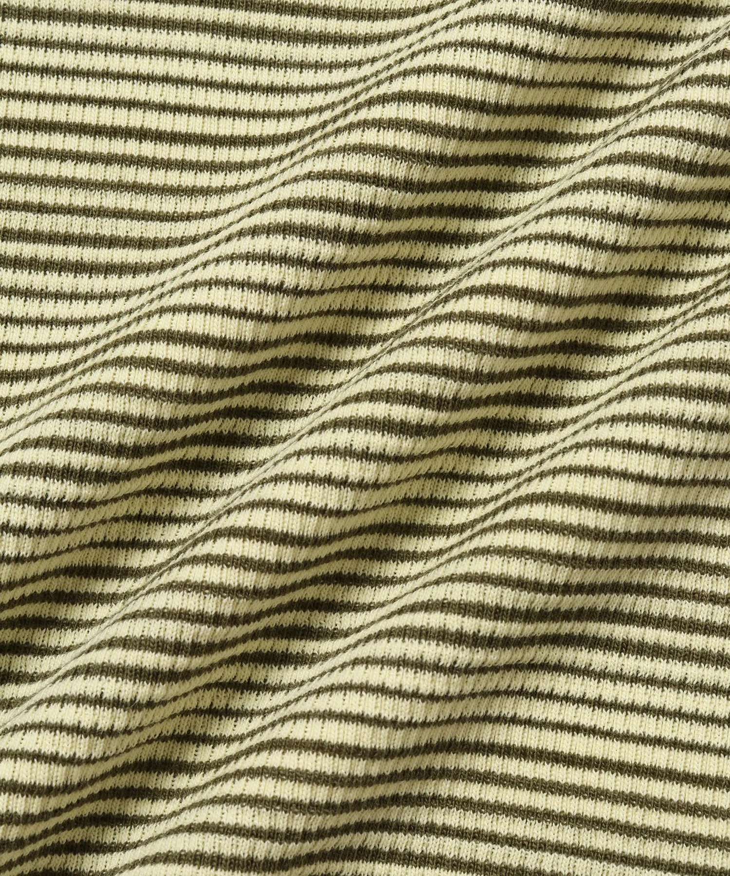 Striped Waffle Relaxed LS Tee