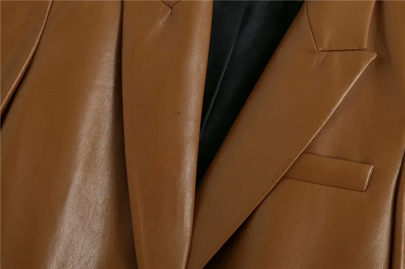 VEGAN BLAZER SINGLE BUTTON