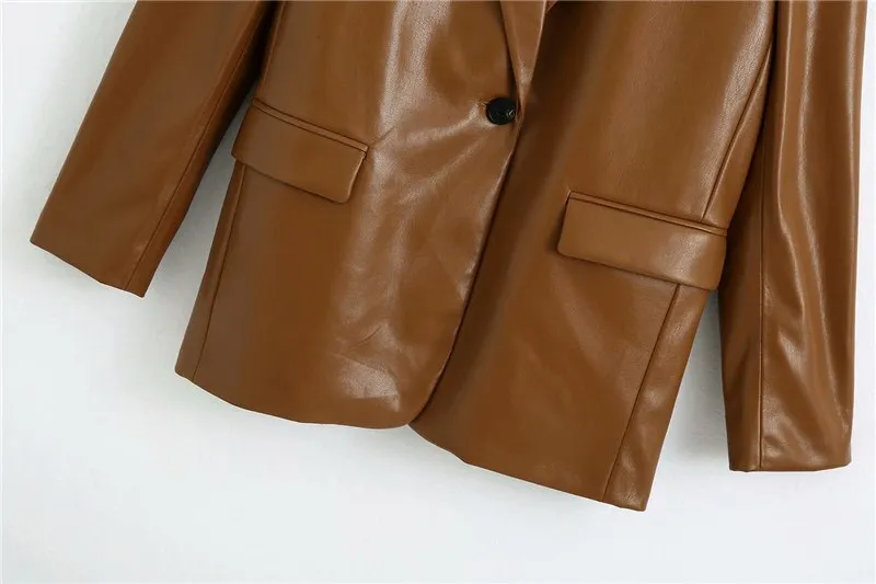 VEGAN BLAZER SINGLE BUTTON